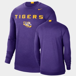 Men's Purple LSU Tigers College Basketball Basketball Team Spotlight Longsleeve T-Shirt 967751-797