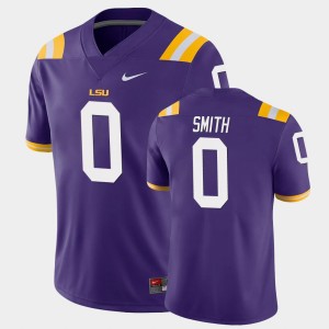 Men Maason Smith Purple LSU Tigers #0 Game Jersey 268781-464