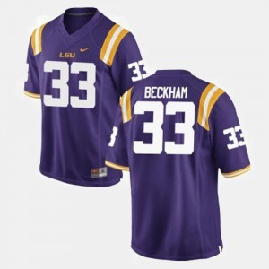 Men Odell Beckham Jr. Purple LSU Tigers #33 College Football Jersey 910364-995