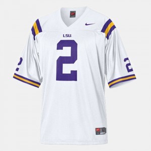 Mens Rueben Randle White LSU Tigers #2 College Football Jersey 602233-320