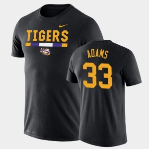 Men's Jamal Adams Black LSU Tigers #33 Team DNA Legend Performance T-Shirt 691473-165
