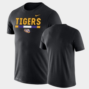 Men's Black LSU Tigers Team DNA Legend Performance T-Shirt 745116-765
