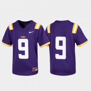 Youth Purple LSU Tigers #9 Untouchable Football Jersey 885880-998
